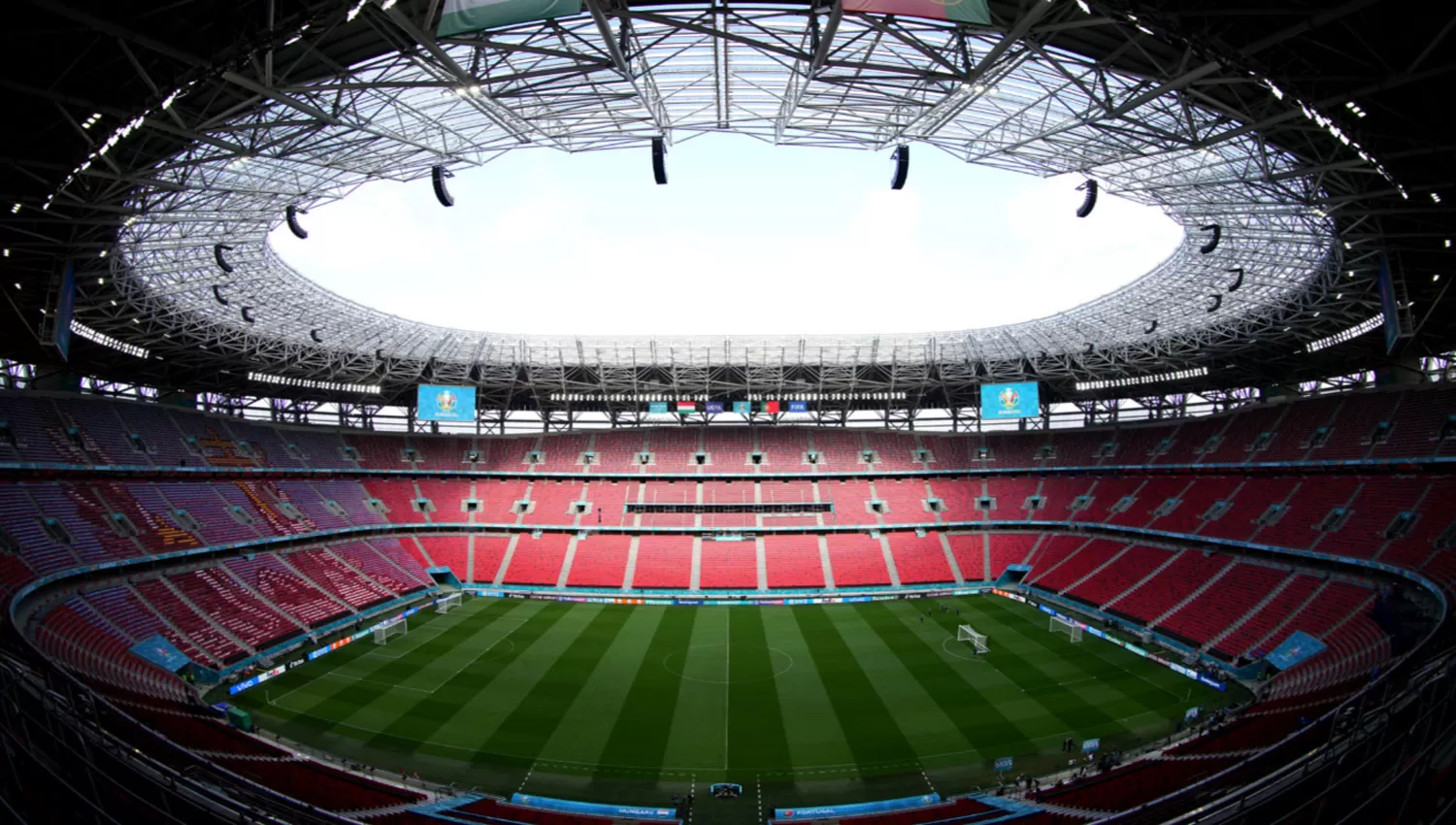 EN BUDAPEST. El estadio Puskas será el escenario del debut de Hungría y Portugal, por TNT Sports y DirecTV Sports.