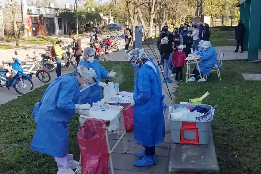 TESTEOS EN TUCUMÁN / FOTO DE PRENSA MSP