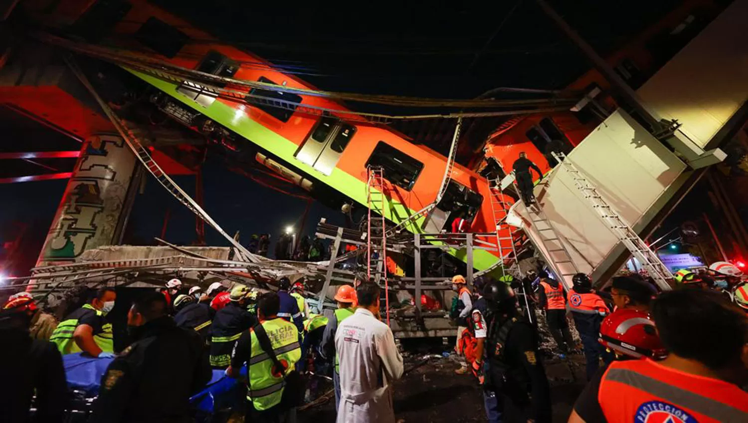 Tragedia en México: una falla estructural causó el accidente en la línea 12 del metro, que dejó 26 muertos