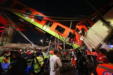 Tragedia en México: una falla estructural causó el accidente en la línea 12 del metro, que dejó 26 muertos