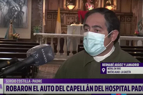Siento que estamos desprotegidos”, dijo el sacerdote tras el robo de su auto