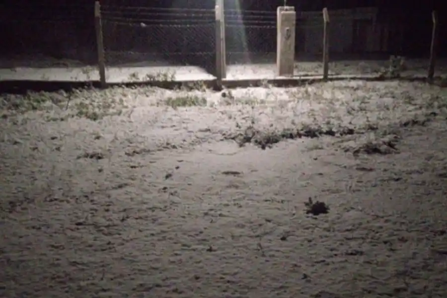Nieve en el interior de La Rioja.