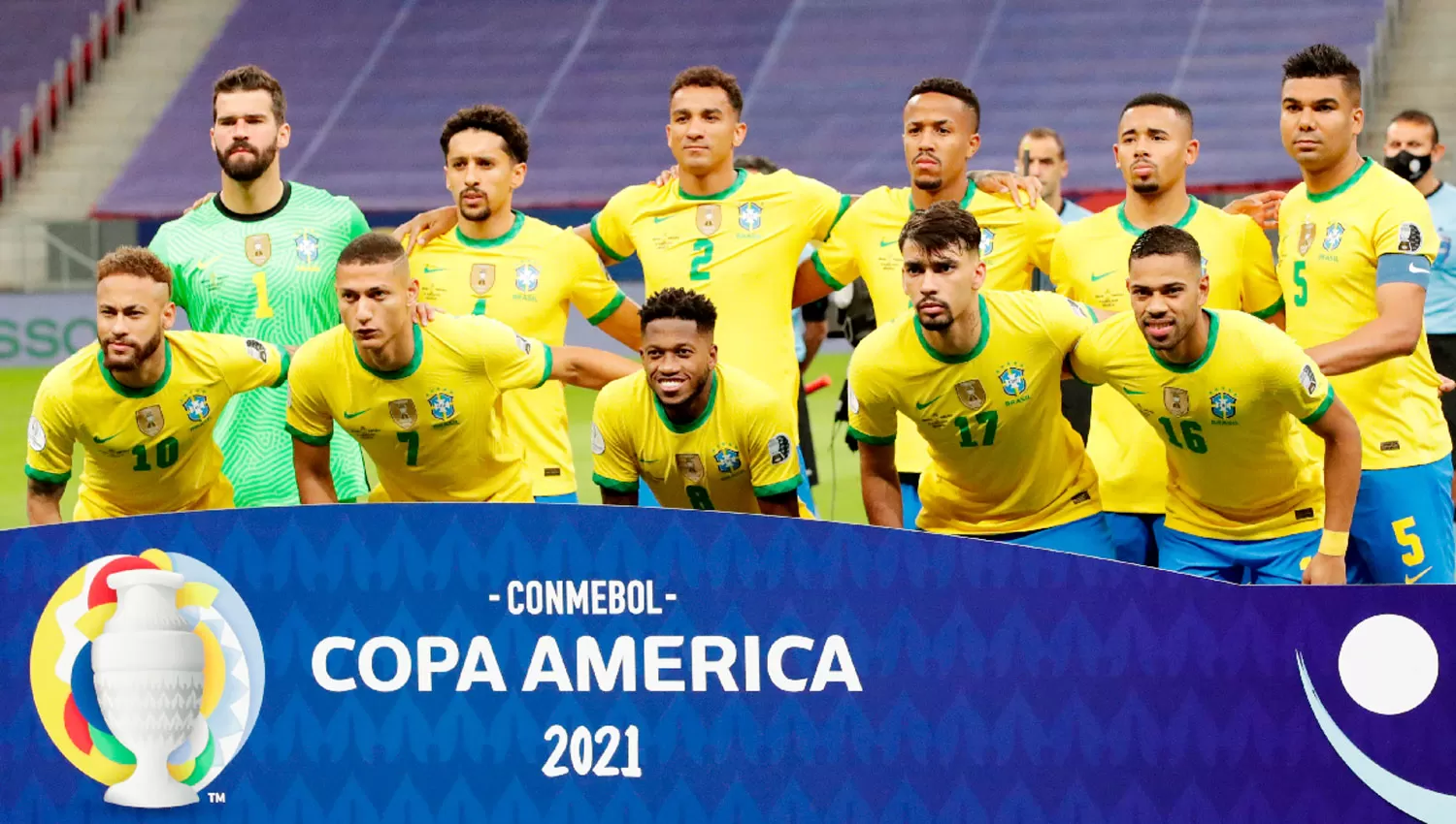EL CANDIDATO. Brasil jugará su segundo partido después de golear a Venezuela en el debut.