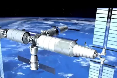 China realizará la primera misión hacia su estación espacial en construcción