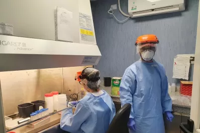 Covid-19: la positividad bajó en los centros de testeos, según el Siprosa