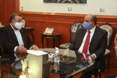 Manzur recibió a Juri Debo tras su asunción en el Fondo Fiduciario Federal de Infraestructura