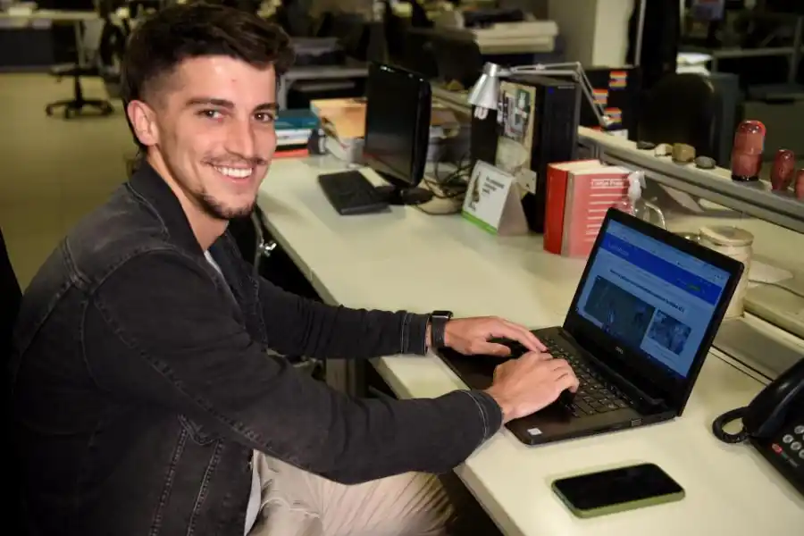 INFLUENCER. El joven recalcó la solidaridad de la gente para colaborar en distintas causas. 