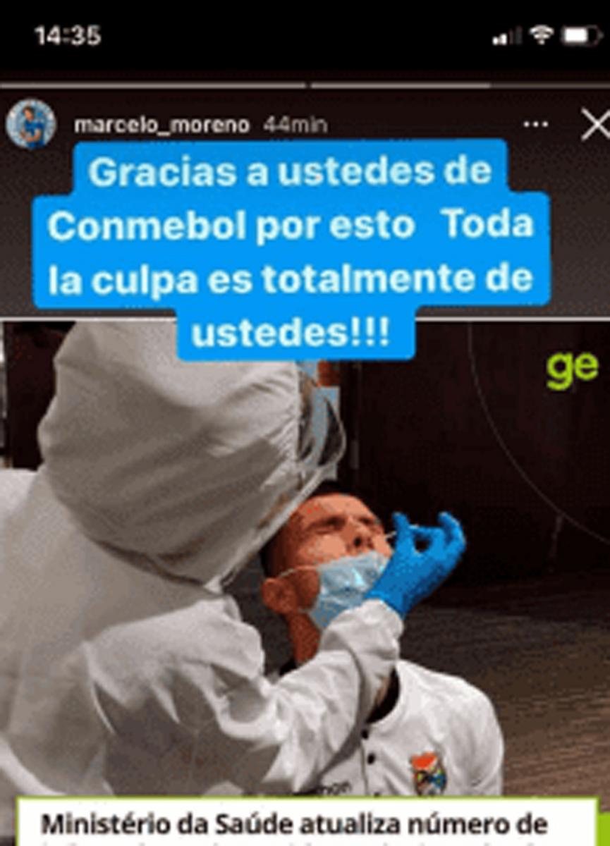Copa América: culpó a la Conmebol por los contagios de covid-19 y después se arrepintió