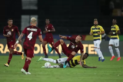 Venezuela y Ecuador empataron en un partido vibrante