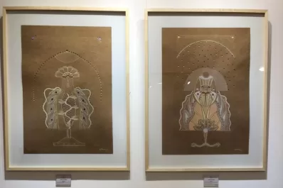 Guillermo Rodríguez crea esculturas como un ritual