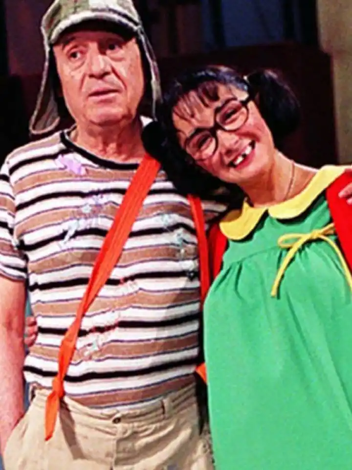 CON LA CHILINDRINA. Una de las duplas más queribles.