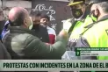 Interna peronista: denunciaron despidos y se enfrentaron con la Policía