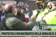Interna peronista: denunciaron despidos y se enfrentaron con la Policía