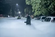 Hubo una fuga de oxígeno líquido en un sanatorio céntrico y las redes hicieron lo suyo