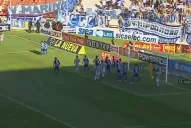 Pasaron casi 30 meses para que San Martín anote otro gol de tiro libre