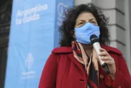 Vizzotti elogió la vacunación