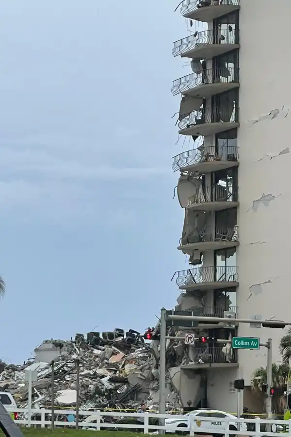 Derrumbe en Miami: Nicolás Vázquez dio un estremecedor relato del colapso