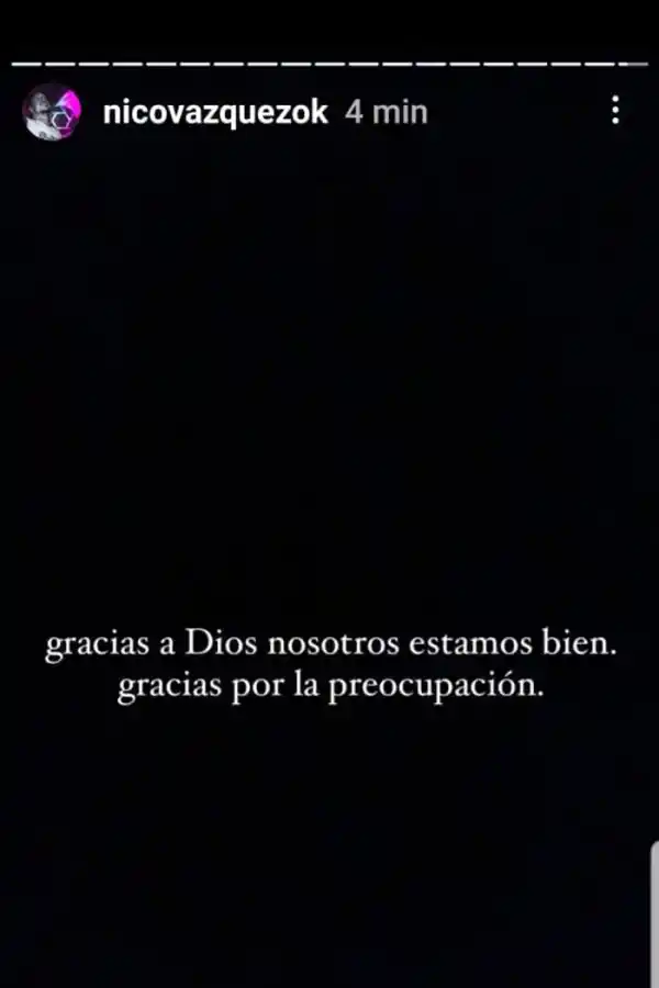 Instagram de Nicolás Vázquez