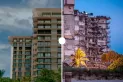 Antes y después: Así se veía el complejo Champlain Towers antes de colapsar en Miami