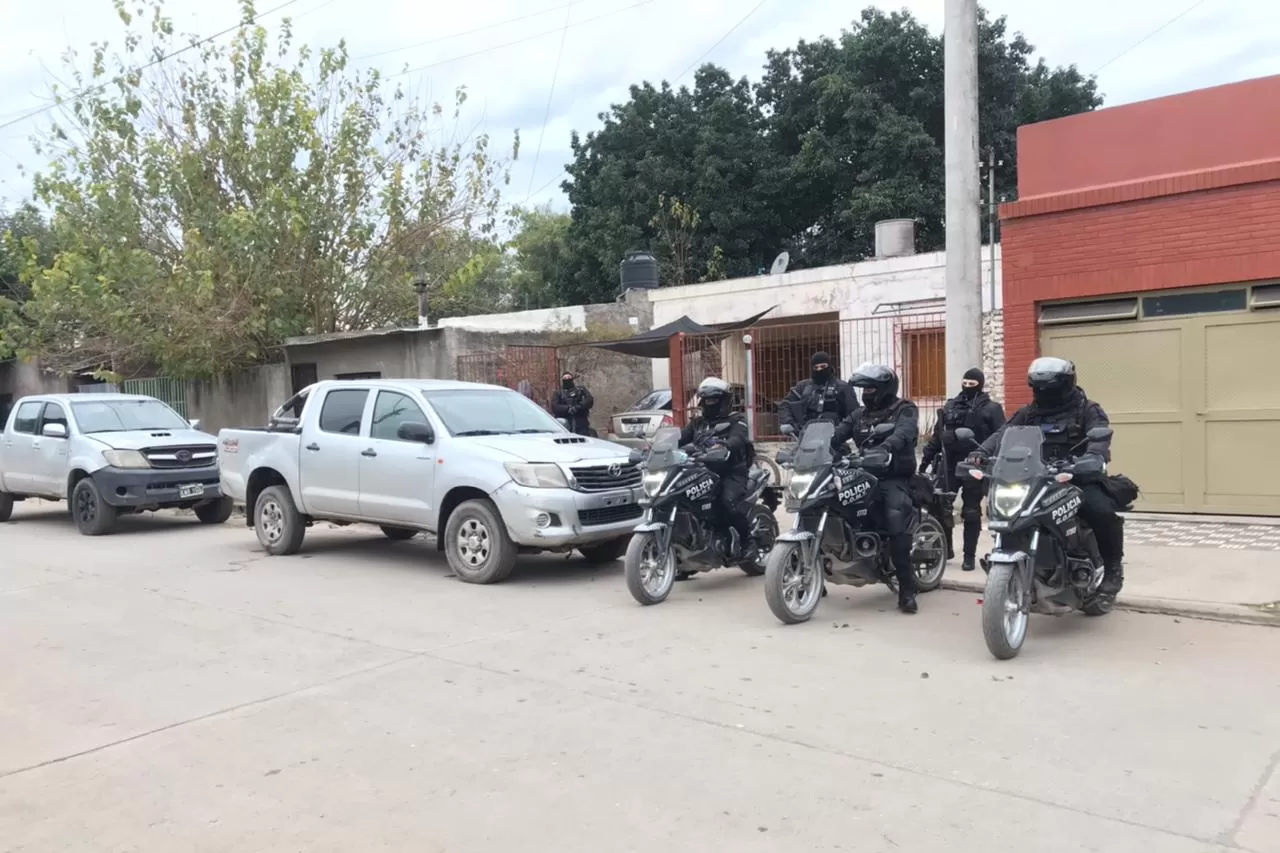 Casa del sospechoso en Villa 9 de Julio. Foto Policía de Tucumán