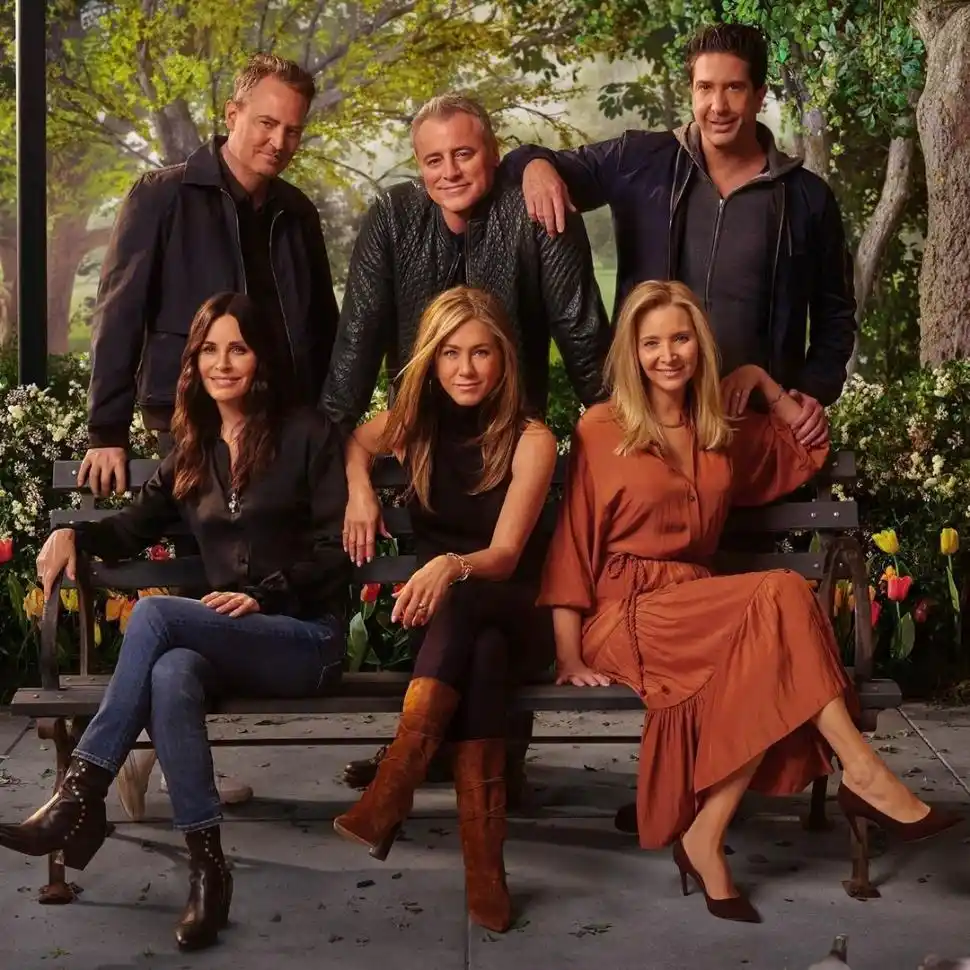 “FRIENDS”. La serie y el especial están disponibles.
