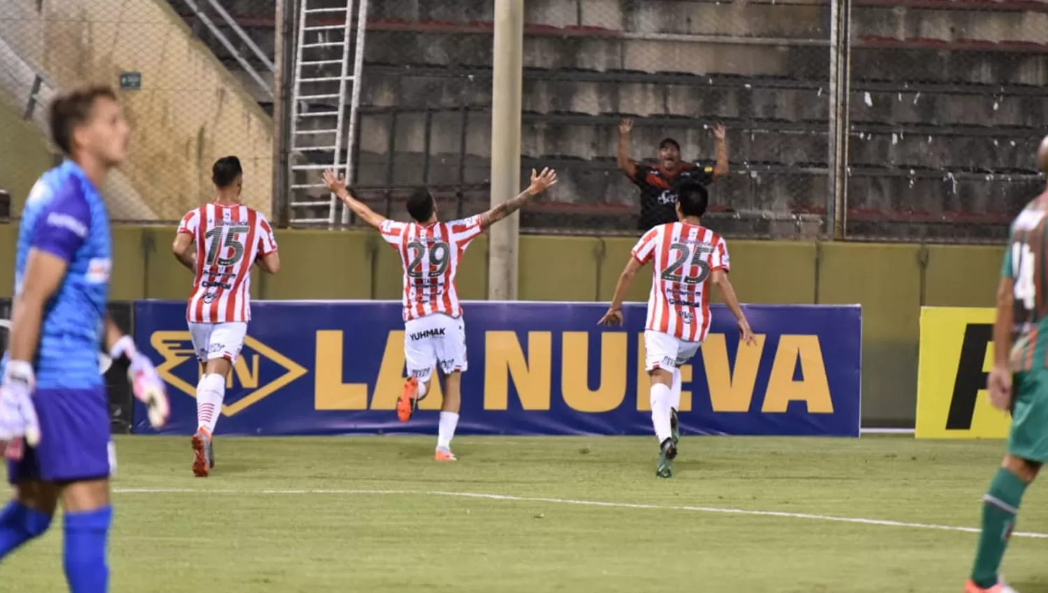 LA ÚLTIMA VEZ. San Martín derrotó por penales a Agropecuario, en Salta, por la Copa Argentina en marzo de 2019. Ése día Lucas González anotó su primer gol en Primera.