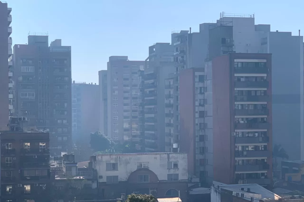 La bruma, en el aire de Tucumán.
