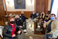 Manzur se reunió con extrabajadores de la Mutualidad Provincial