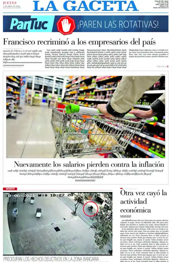 OPINIÓN. El profesional afirmó que el gobierno Nacional aplica un ajuste “salvaje”.