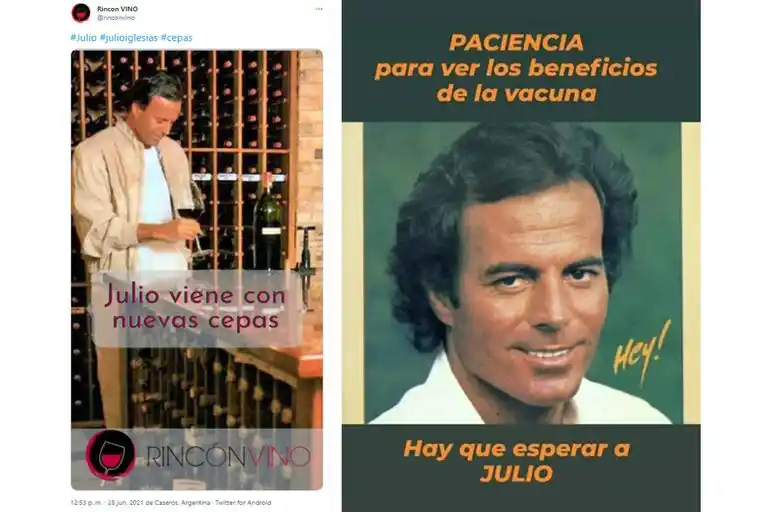 Llegó el séptimo mes del calendario y con este vuelven los memes de Julio Iglesias