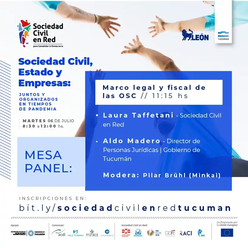 Streaming de la Sociedad Civil: llega un Encuentro histórico