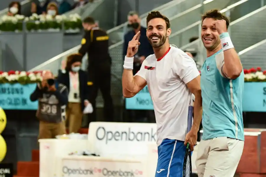 EXPERIENCIA. Granollers y Zeballos ganaron en mayo el Masters 1000 de Madrid. 