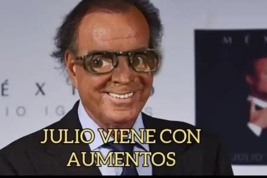 Llegó el séptimo mes del calendario y con este vuelven los memes de Julio Iglesias