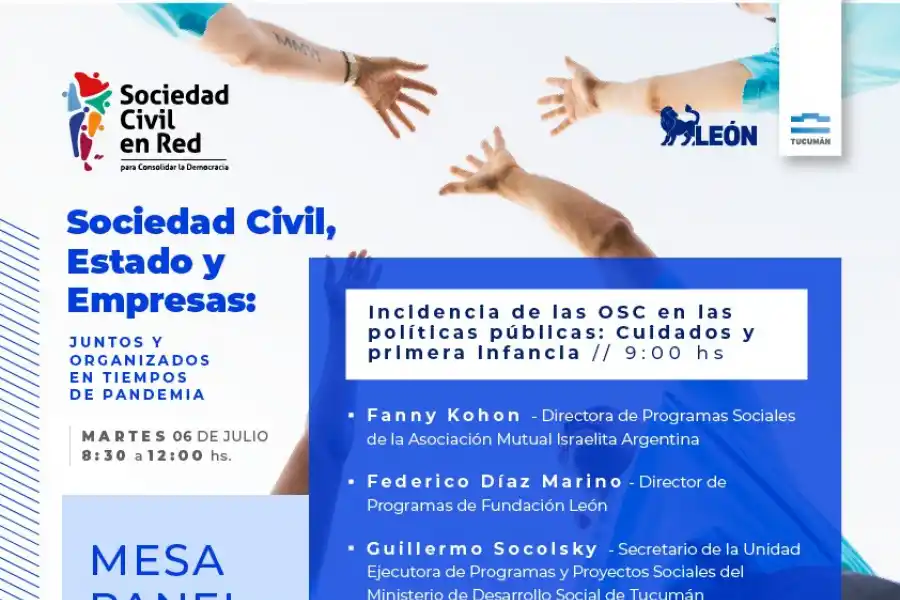 Streaming de la Sociedad Civil: llega un Encuentro histórico