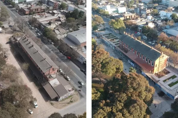 En antes y el después: así está quedando el polo gastronómico en El Provincial