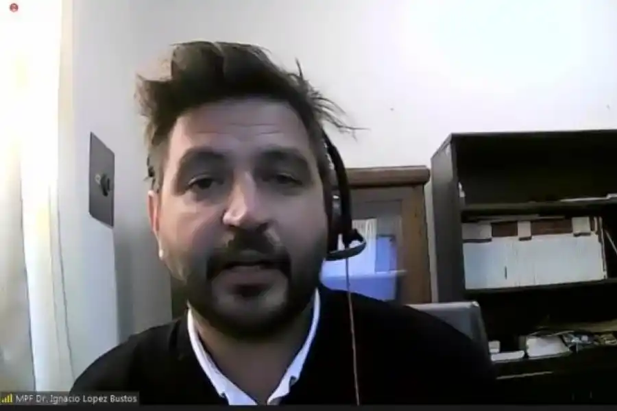 EL FISCAL. Ignacio López Bustos les imputó graves delitos a los acusados.