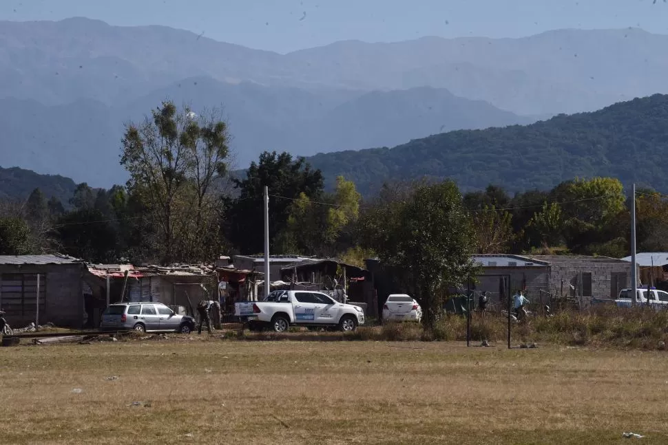 El asentamiento donde vivía Rocío: en tres años, el barrio La Chabela creció como pudo