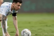 La mirada de Messi que anticipó su golazo de tiro libre