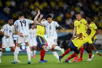 El empate por las Eliminatorias, el antecedente del cruce entre Argentina y Colombia