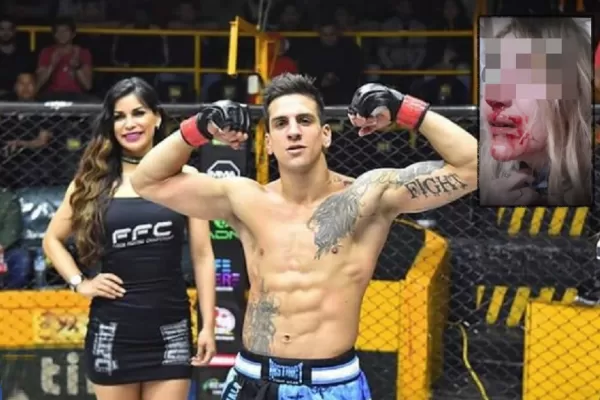Un luchador salteño de MMA fue detenido, acusado de golpear a su novia