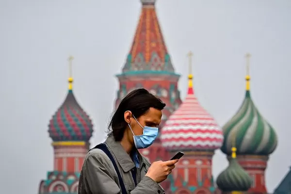 Coronavirus: Rusia registró la cifra diaria de contagios más alta en seis meses