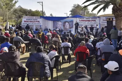 Jaldo continúa con su gira proselitista: lideró un nutrido acto en Graneros
