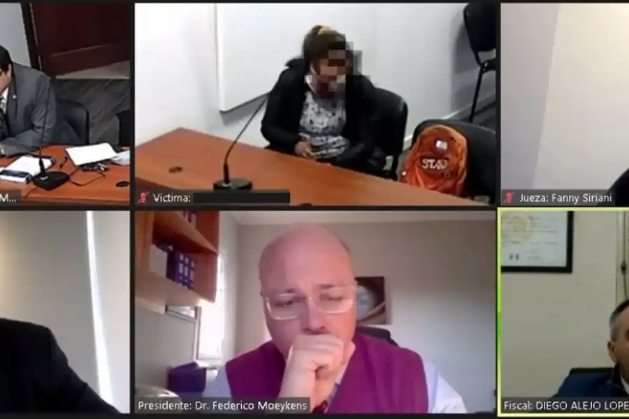 AUDIENCIA VIRTUAL. El debate oral contra el motochorro se cerró el viernes.