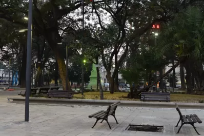 Último tramo: mirá cómo está la plaza Independencia antes de la apertura