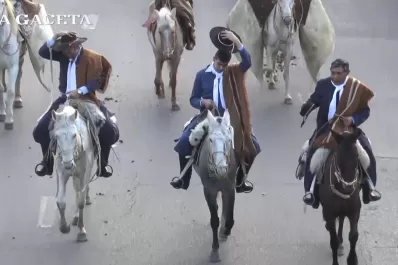 Día de la Independencia: una bandera de 50 metros será bendecida para el desfile gaucho