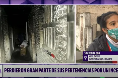 Un incendio destruyó parte de una vivienda y ahora la familia pide ayuda
