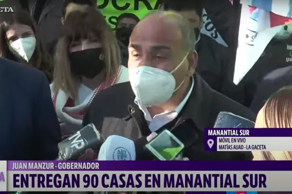 ¿El jaldismo, por fuera?: “se hablan muchas cosas, respondió Manzur