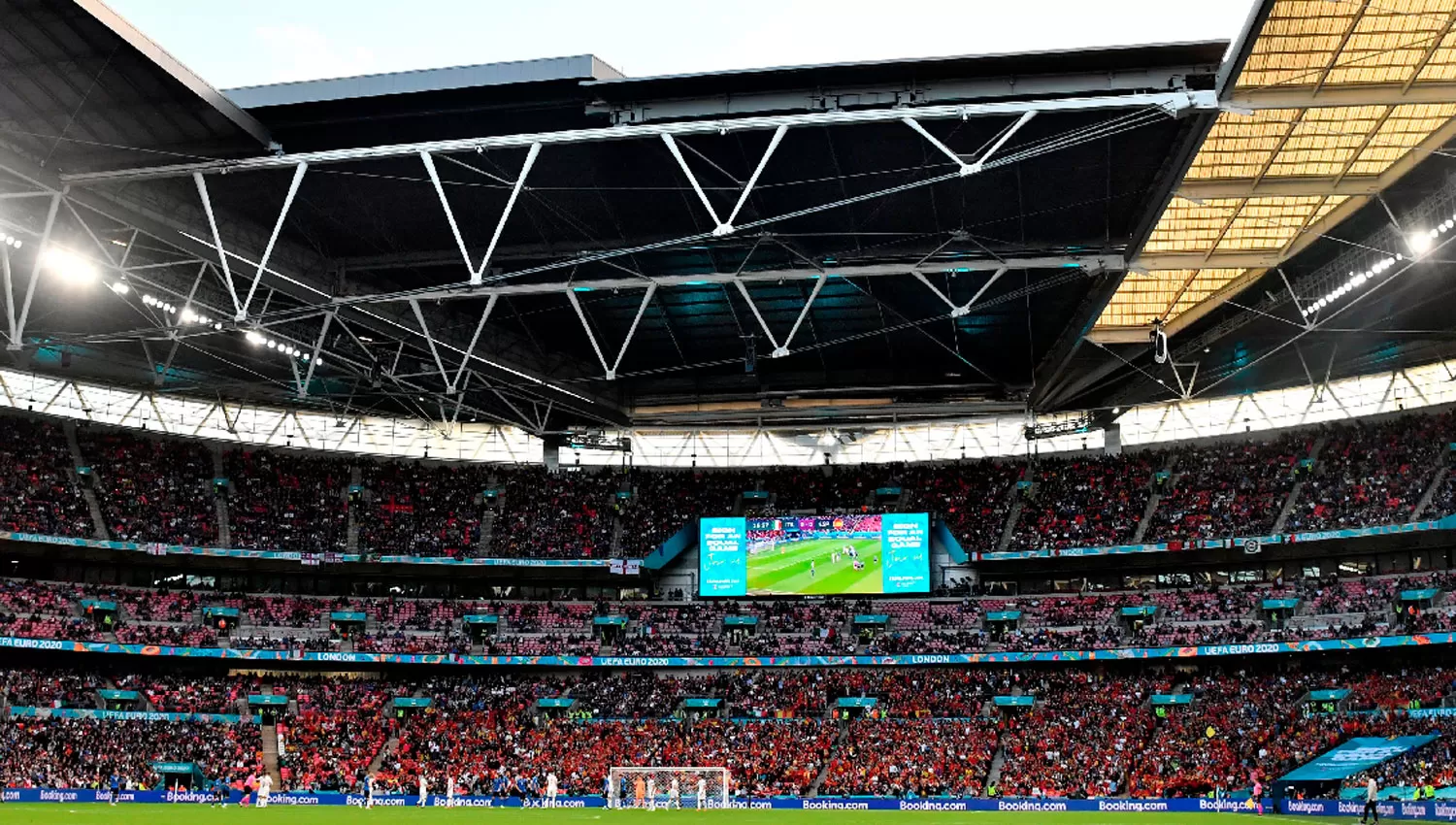 MONUMENTAL. Wembley será el escenario de la final de la Eurocopa 2020.