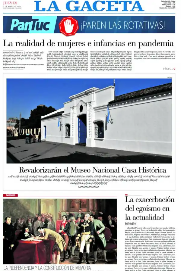 CAMBIOS. Guerra recordó que tiempo atrás, los festejos por el 9 de julio solo eran de escala local.  