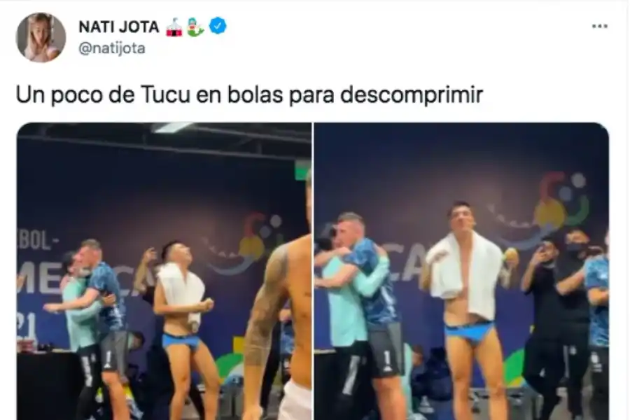 Por subir fotos de Tucu Correa en calzoncillos, acusaron a Nati Jota de cosificarlo
